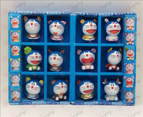 12 Zodiac boneca Doraemon