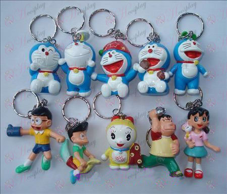 10 Doraemon bambola portachiavi