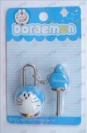 Doraemon par lås (rörlig)