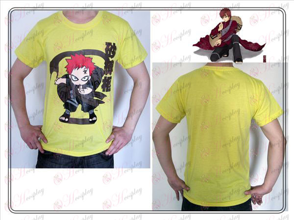 Naruto Gaara T-shirt (geel)