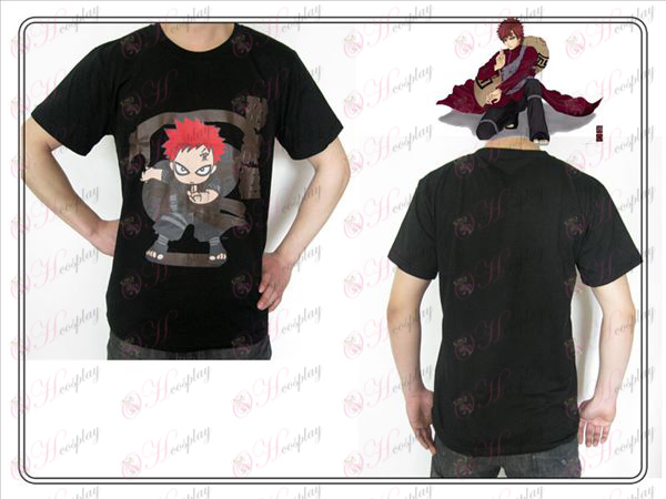 Naruto Gaara T-shirt (negro)