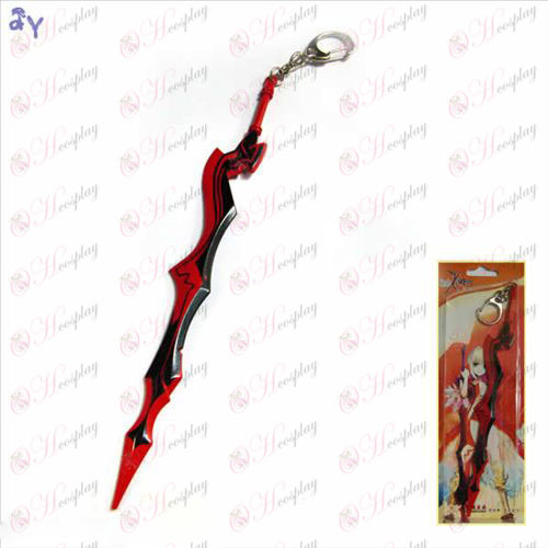 Steins; Gate Аксесоари Crimson меч виси деформира оригинала