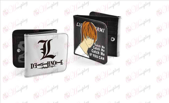Death Note Acessórios dobrar carteira