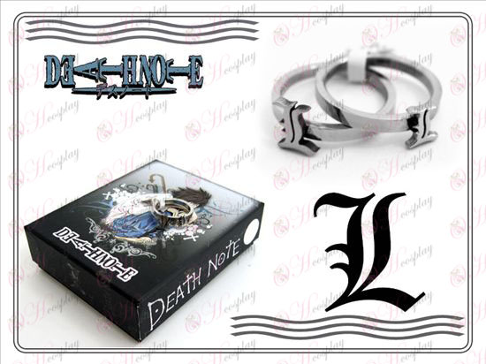 Death Note AccessoriesL stainless steel couple rings