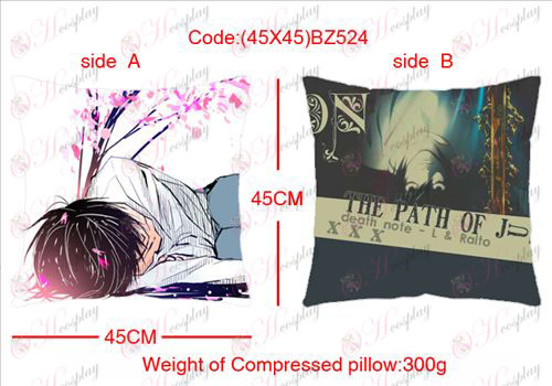 (45X45) BZ524-Death Note Accessories sided square pillow