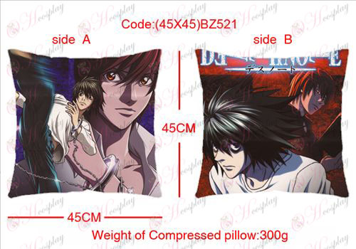 (45X45) BZ521-Death Note Accessories sided square pillow