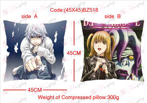 (45X45) BZ518-Death Note Accessories sided square pillow