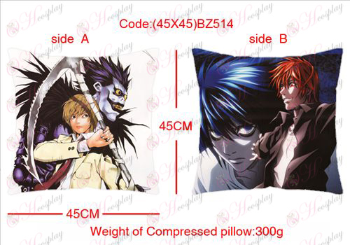 (45X45) BZ514-Death Note Accessories sided square pillow