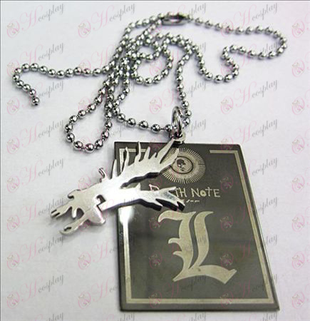 Death Note Accessories shuangpai necklace