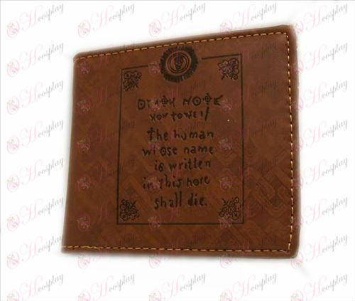 D Death Note text plånbok (Jane)