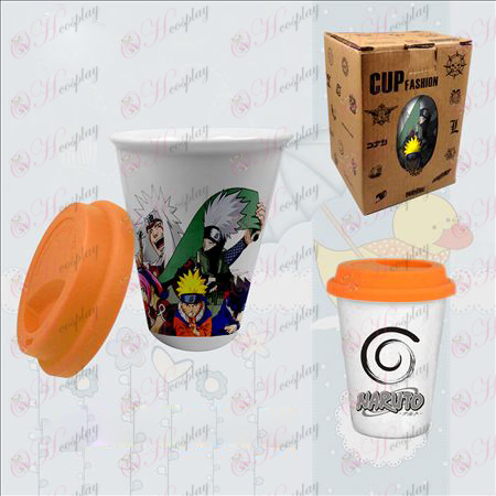 Двойна цветни керамични чаши (Наруто)