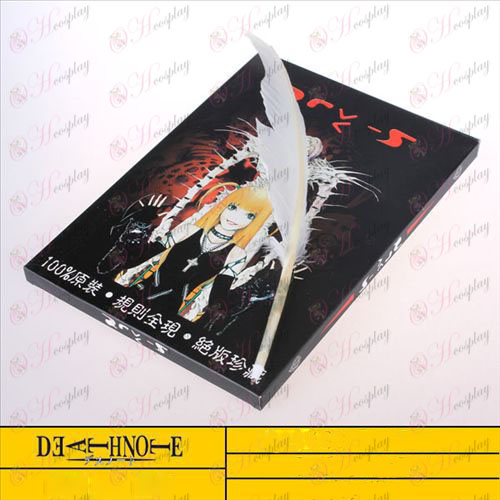 Death Note Accessories small notebook plus the high quality quill female