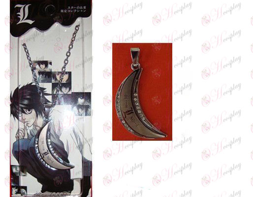 Death Note Accessoires moon O woord ketting