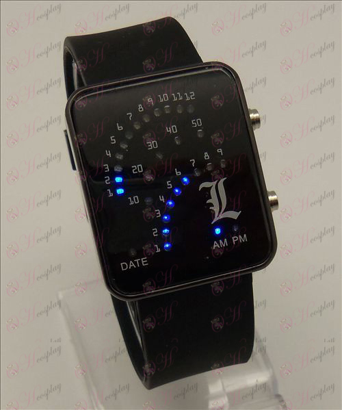 Death Note Accessories Sector LED Watch