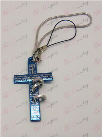 Blister Death Note Accessories Ring Strap (small blue)