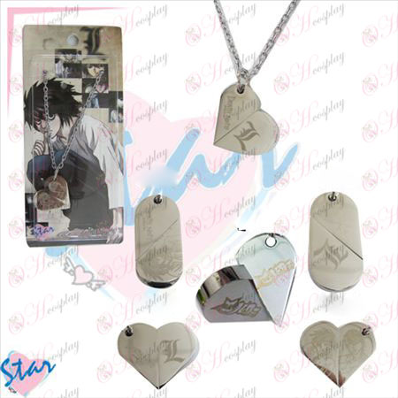 Death Note Accessories necklace heart-shaped transition