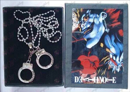 Death Note Accesorios esposas con un collar de diamantes (cuadro)