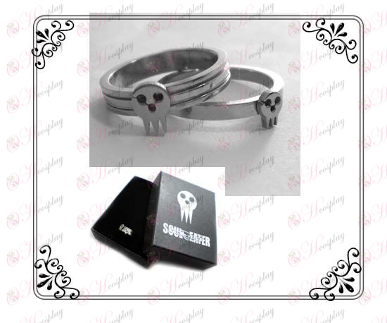 Soul Eater Accessories stainless steel couple rings (A section)