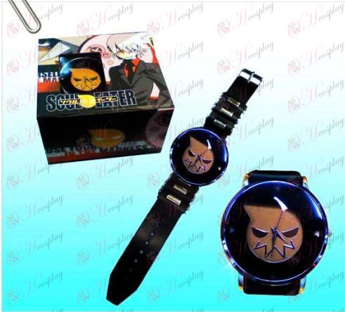 Soul Eater Accesorios Negro relojes