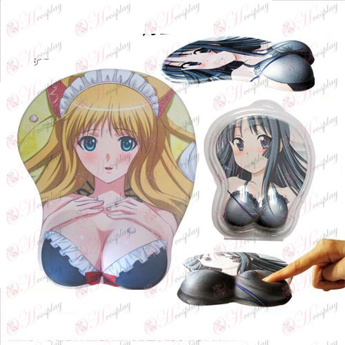 58 # beautiful three-dimensional mouse pad heart of light