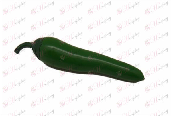 Svetlejšie zelená paprika