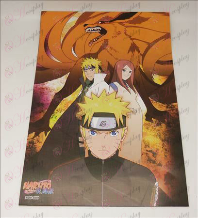 42 * 29 Naruto reliëf affiches (8 / set