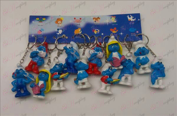 12 The Smurfs Accessories Keychains