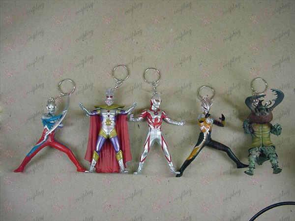 5 Generation 5 models Keychain Superman Ultraman Accessories