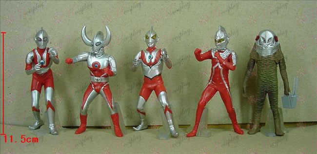 4 Generation 5 models Superman Ultraman Accessories Chassis (507)