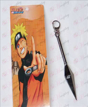 Naruto lider ingen kniv spenne (svart 15cm)