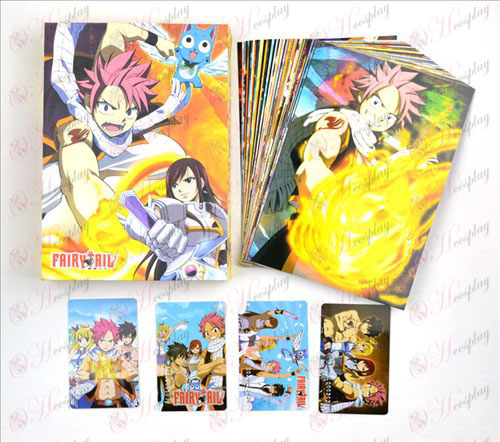 Fairy Tail tilbehør Postkort + Card En