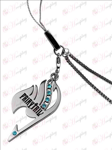 Fairy Tail with diamond phone chain (Blue Diamond)