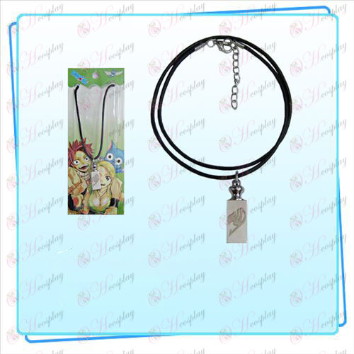 Fairy Tail Accessories weights black rope necklace
