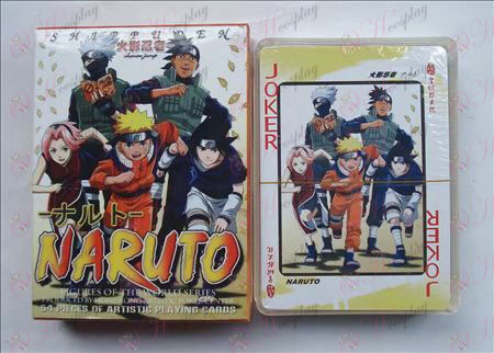 Hardcover edition of Poker (Naruto)