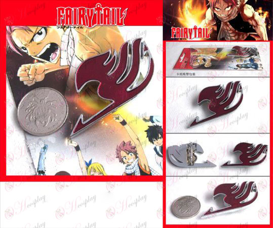 Fairy Tail (rouge) Broche