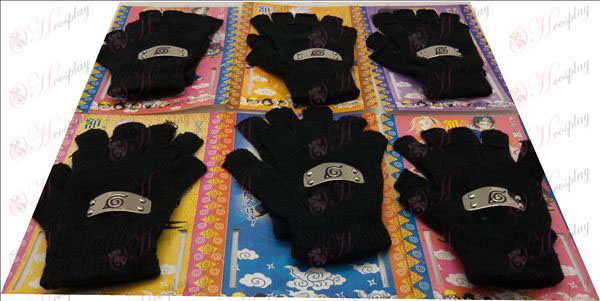 Naruto Half Finger White Gloves (6 pairs / set)