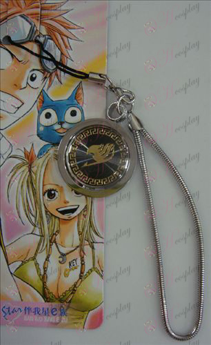 Black Steel Strap Fairy Tail Accessories gold