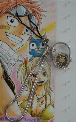 Black Steel Ring Strap Fairy Tail Accessories gold