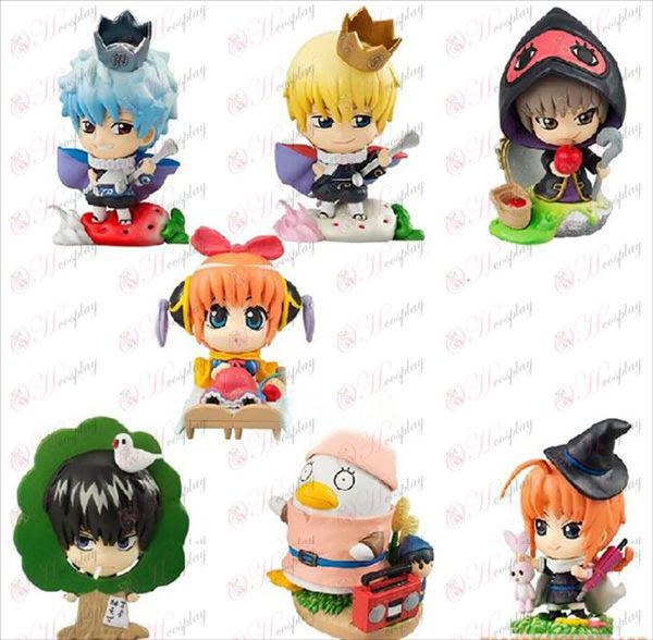 Gin Tama Accessories theatrical piece Snow White egg boxes full seven models