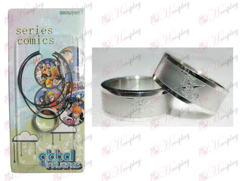 Gin Tama Accessories Frosted Ring Necklace - Rope