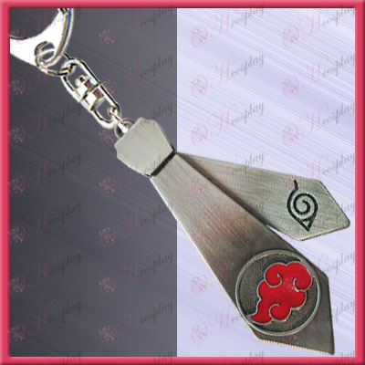 Naruto - Red Cloud tie hanging buckle (movable)