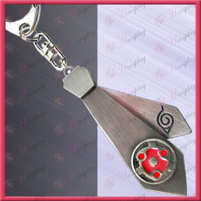 Naruto - spots of blood round eyes tie hanging buckle (movable)