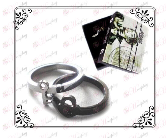 NANA Accessories stainless steel couple rings key