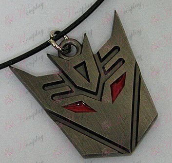 Transformers Accessories Decepticons Necklace - marked - Gun Color