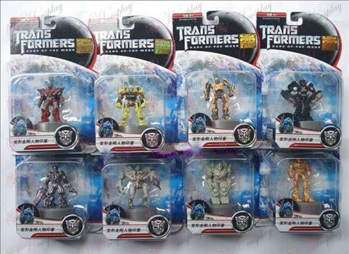 Genuine eight Transformers Accessories character seal