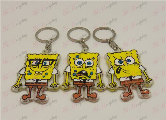 SpongeBob SquarePants Аксесоари органичен Keychain (6 / комплект)