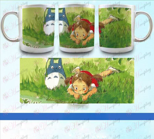 YB098-My Neighbor Totoro Accessories pearlescent silver cup