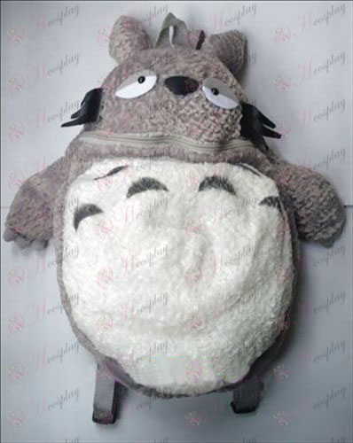 Min Nabo Totoro Tilbehør Plush rygsæk (store læder skæg) 39 * 62cm