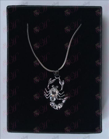 Saint Seiya accessoires scorpion collier (blanc)