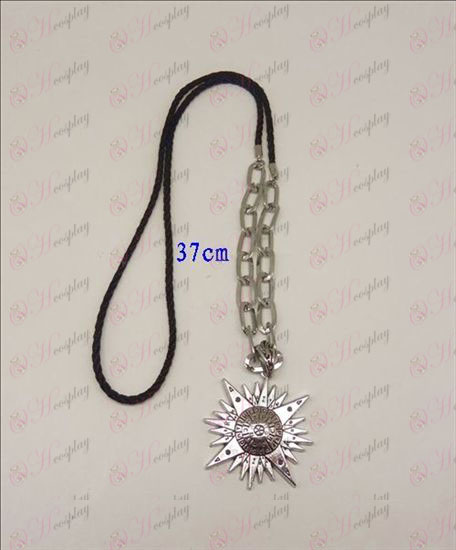 DD.Gray-man Accessories logo punk long necklace (silver)